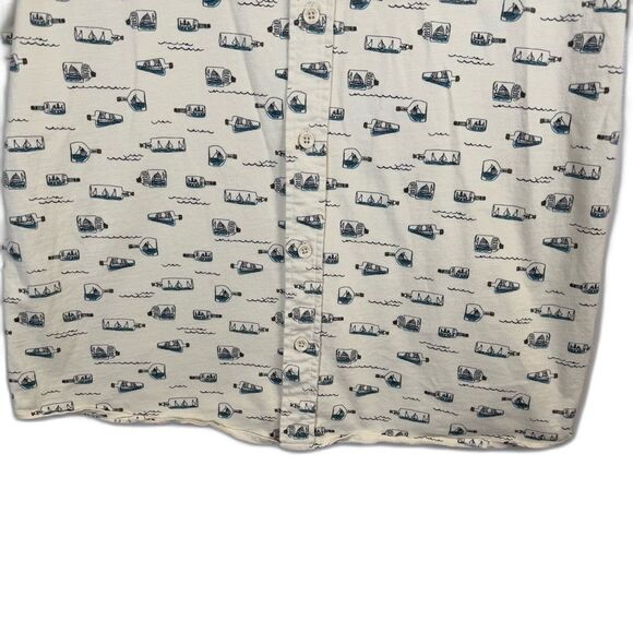 L.L. Bean Organic Cotton Sailboat Shirt Size Large - Picture 3 of 13